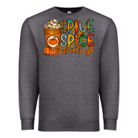 Charcoal Heather spice spice baby Premium Sweatshirt - RacoonDesign