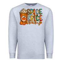 Heather Grey spice spice baby Premium Sweatshirt - RacoonDesign