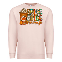 Pale Pink spice spice baby Premium Sweatshirt - RacoonDesign