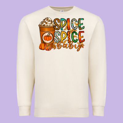 Spice Spice Baby Premium Sweatshirt Designed By Racoondesign