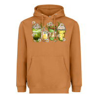 Meerkat daisy coffee cups Heavyweight Hoodie - Zillion Design Studio