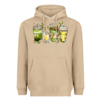Mushroom daisy coffee cups Heavyweight Hoodie - Zillion Design Studio