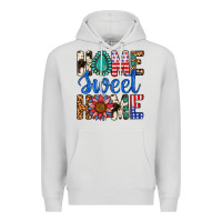 Dove Grey Home Sweet Home Premium Hoodie - LillyAllenDesigns