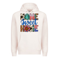 Pale Pink Home Sweet Home Premium Hoodie - LillyAllenDesigns