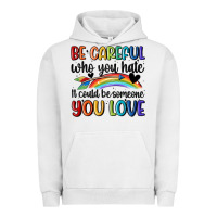 Pigment Lunar Rock be careful who you hate Urban Hoodie - MaliasSmallBusiness