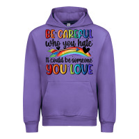 Tulip be careful who you hate Urban Hoodie - MaliasSmallBusiness
