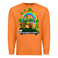 Carrot st patricks shamrock gold beer truck Premium Sweatshirt - FaDigitalArtStudio