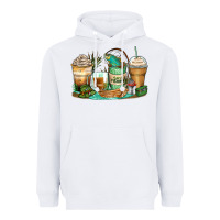 White fishing coffee cups Heavyweight Hoodie - Zillion Design Studio