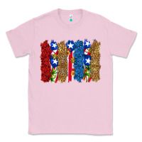 Bubblegum Pink puerto rico republic brushstrokes Classic Tee - RanaPortraitStore