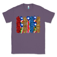 Lavender puerto rico republic brushstrokes Classic Tee - RanaPortraitStore