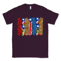 Plum puerto rico republic brushstrokes Classic Tee - RanaPortraitStore