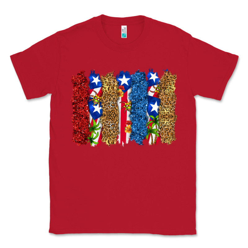 Puerto Rico Republic Brushstrokes Classic Tee by RanaPortraitStore | Teevron