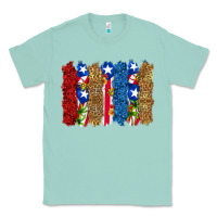 Seafoam puerto rico republic brushstrokes Classic Tee - RanaPortraitStore