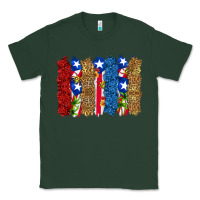 Sports Green puerto rico republic brushstrokes Classic Tee - RanaPortraitStore