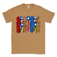 Toasted Coconut puerto rico republic brushstrokes Classic Tee - RanaPortraitStore