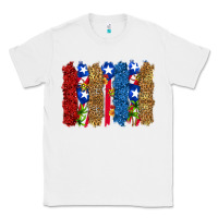 White puerto rico republic brushstrokes Classic Tee - RanaPortraitStore