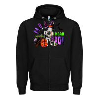 Black Moo I Mean Boo Baby Cow Zipper Hoodie - RanaPortraitStore
