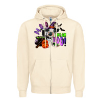 Sandshell Moo I Mean Boo Baby Cow Zipper Hoodie - RanaPortraitStore