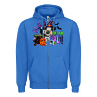 True Royal Moo I Mean Boo Baby Cow Zipper Hoodie - RanaPortraitStore