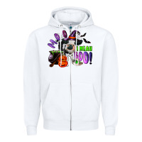 White Moo I Mean Boo Baby Cow Zipper Hoodie - RanaPortraitStore