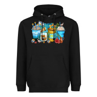 Black hanukkah coffee cups Heavyweight Hoodie - Zillion Design Studio