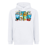 White hanukkah coffee cups Heavyweight Hoodie - Zillion Design Studio