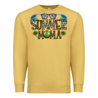 Antique Gold summer mama Premium Sweatshirt - CowhideDigitalArt