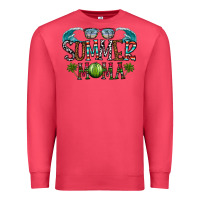 Cardinal summer mama Premium Sweatshirt - CowhideDigitalArt