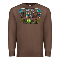 Chestnut summer mama Premium Sweatshirt - CowhideDigitalArt