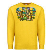 Lemon summer mama Premium Sweatshirt - CowhideDigitalArt