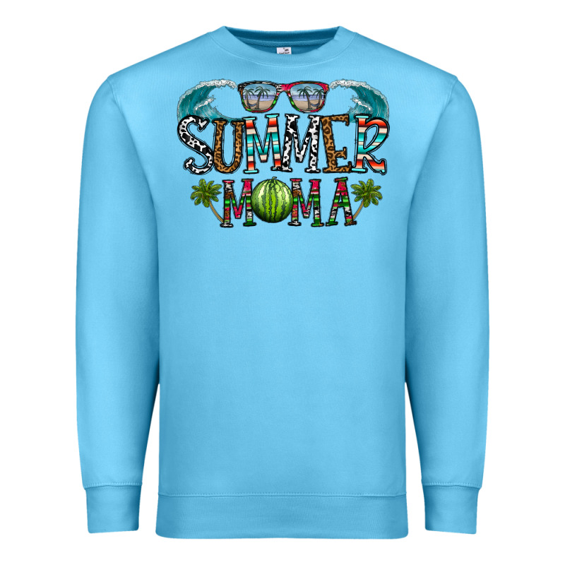Summer Mama Premium Sweatshirt by CowhideDigitalArt | Teevron