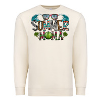 Sandshell summer mama Premium Sweatshirt - CowhideDigitalArt