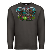 Smoke summer mama Premium Sweatshirt - CowhideDigitalArt