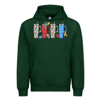 Forest Green autism Urban Hoodie - MaliasSmallBusiness