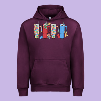 Autism Urban Hoodie Designed By Maliassmallbusiness