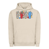 Pigment French Oak autism Urban Hoodie - MaliasSmallBusiness