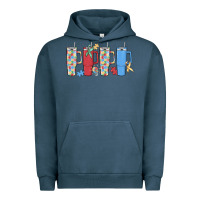 Pigment Midnight Navy autism Urban Hoodie - MaliasSmallBusiness