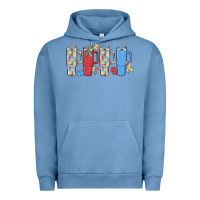 Pigment Pebble Blue autism Urban Hoodie - MaliasSmallBusiness