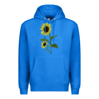 True Royal Buttercream Sunflower Premium Hoodie - LillyAllenDesigns