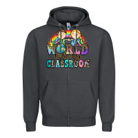 Smoke the future of the world is in my classroom Zipper Hoodie - Zillion Design Studio