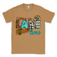 Toasted Coconut living on lake time Classic Tee - texasbilliewilder