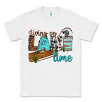 White living on lake time Classic Tee - texasbilliewilder