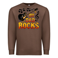 Chestnut my dad rocks Premium Sweatshirt - HRA Design Shop