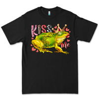 Black kiss me frog Premium Tee - RacoonDesign