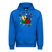 Cobalt one puzzle bougie Urban Hoodie - MaliasSmallBusiness