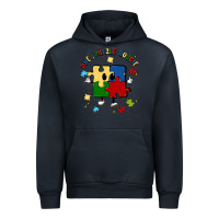 Navy one puzzle bougie Urban Hoodie - MaliasSmallBusiness