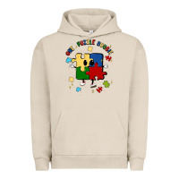 Pigment French Oak one puzzle bougie Urban Hoodie - MaliasSmallBusiness