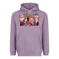 Lavender let's go girls coffee cups Heavyweight Hoodie - Zillion Design Studio
