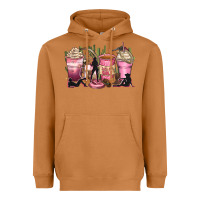 Let's Go Girls Coffee Cups Heavyweight Hoodie | Teevron