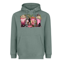 Sage let's go girls coffee cups Heavyweight Hoodie - Zillion Design Studio